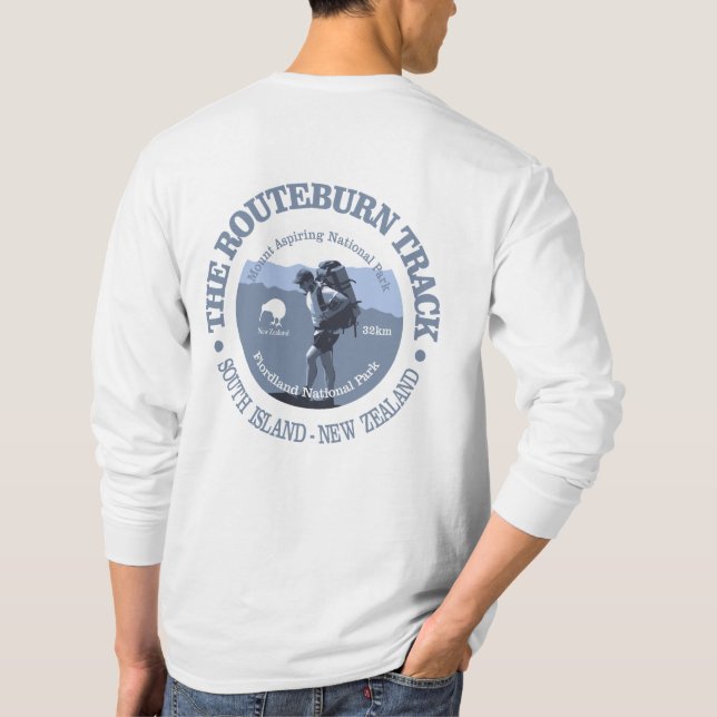 Routeburn Track T-Shirt (Back)
