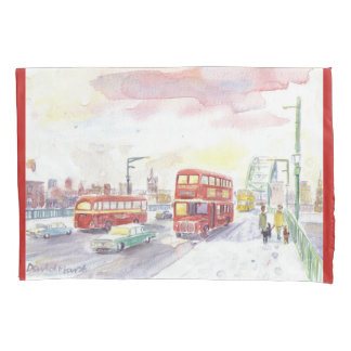 Routemaster bus pillowcase