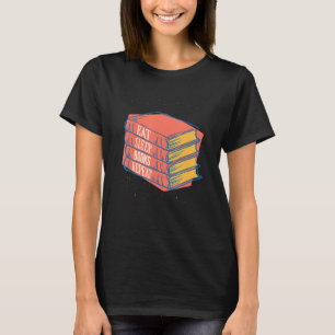 Routine Eat Sleep Books Repeat T-Shirt