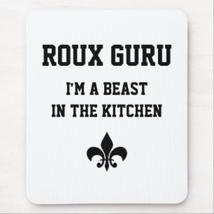 Roux Guru Rougarou Funny Louisiana Mouse Pad