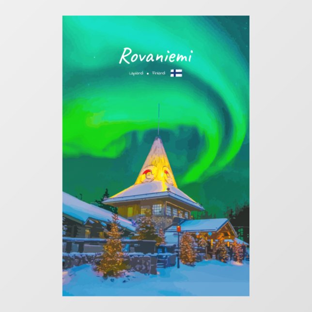 Rovaniemi, Finland - Magic Aurora  (Sheet)