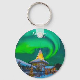 Rovaniemi, Finland - Magic Aurora  Key Ring