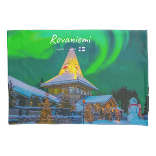Rovaniemi, Finland - Magic Aurora  Pillowcase