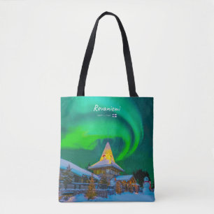 Rovaniemi, Finland - Magic Aurora  Tote Bag