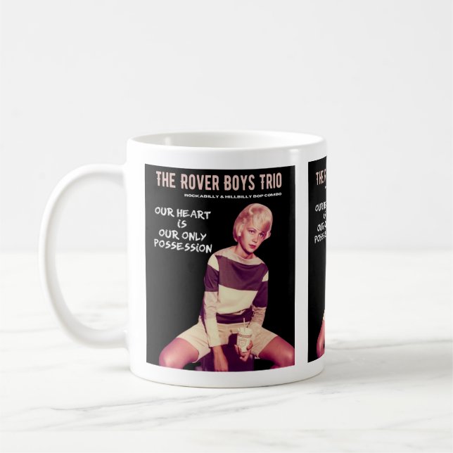 Rover Boys Trio "Real Gone Yvonne" Mug (Left)