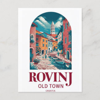 Rovinj, Croatia - Coastal Beauty Postcard