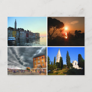 Rovinj, Croatia Postcard