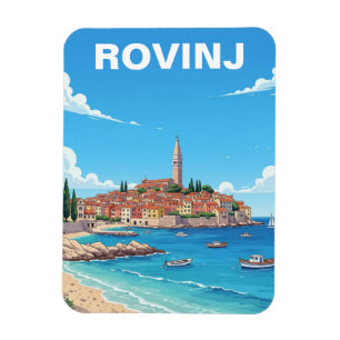 Rovinj Croatia Travel Magnet