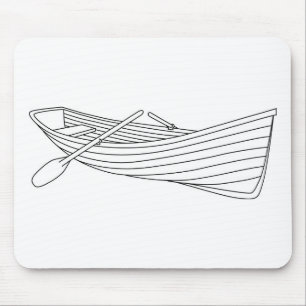 Row Boat Mouse Pad