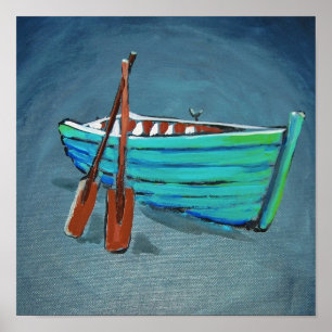 Row Boat Poster