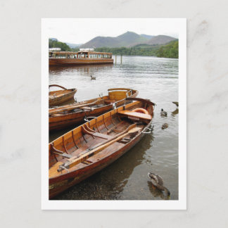 Row Boats: Derwentwater Postcard