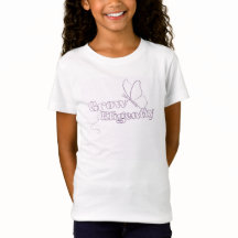 row Elegantly Butterfly T-Shirt | Minimalist shirt