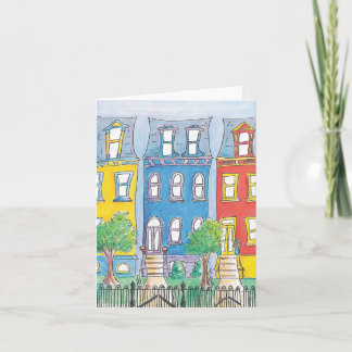 Row Houses Card
