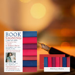 Row of Books, Writers Book Signing Advertising Flyer<br><div class="desc">Row of Books,  Writers Book Signing Advertising Flyers By The Business Card Store.</div>