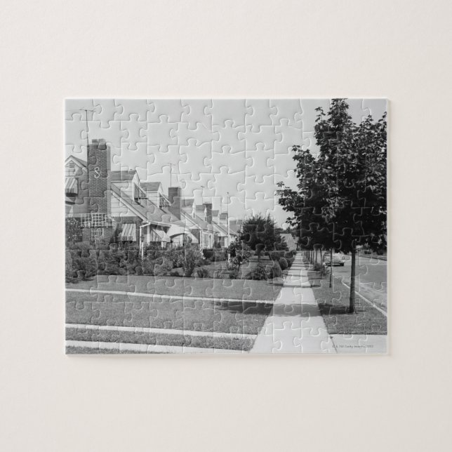 Row of Houses Jigsaw Puzzle (Horizontal)