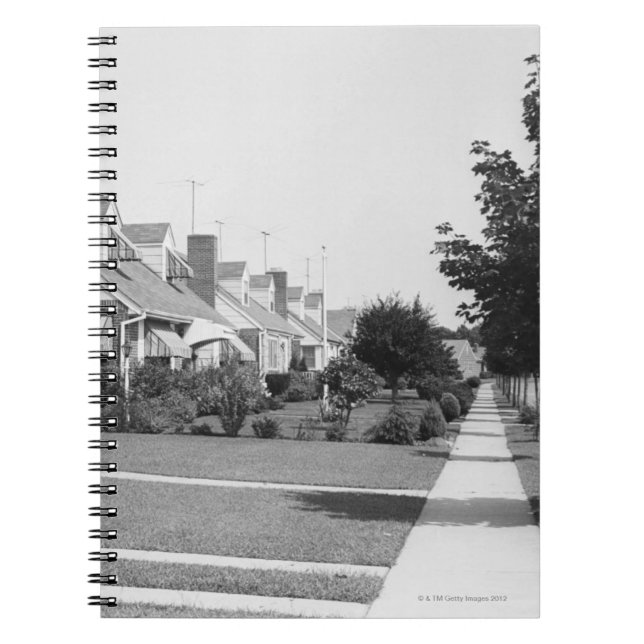 Row of Houses Notebook (Front)