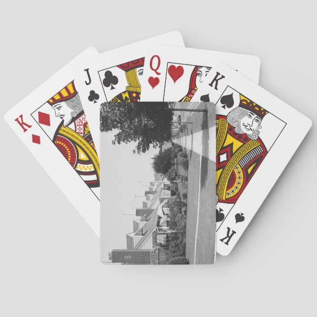 Row of Houses Playing Cards (Back)