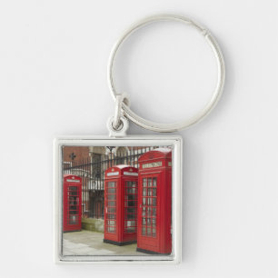 Row of phone boxes at the back of the Royal Key Ring