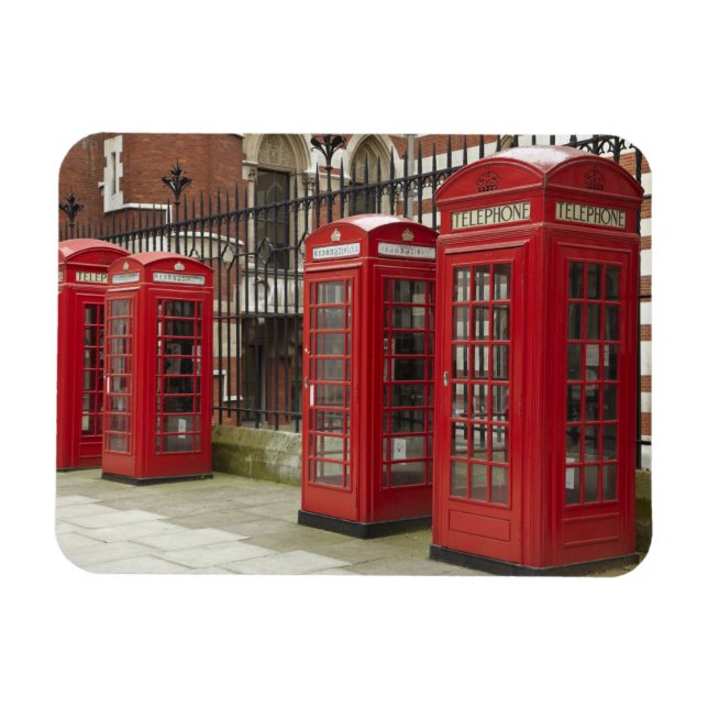 Row of phone boxes at the back of the Royal Magnet (Horizontal)