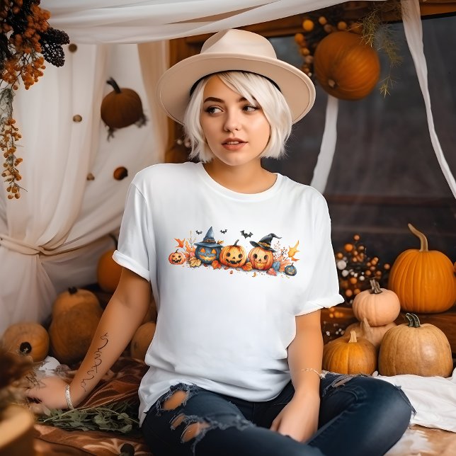 Row of Pumpkins T-Shirt (Creator Uploaded)