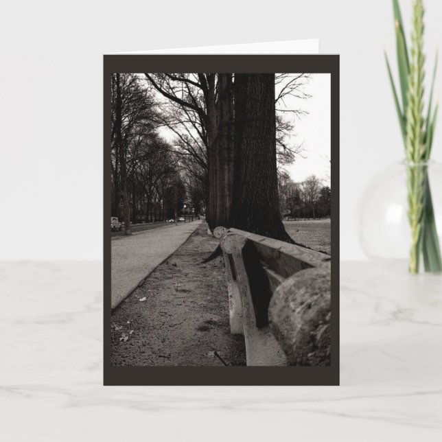 Row of Trees Card (Front)