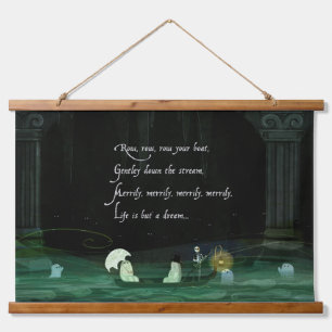 Row, Row ,Row Your Boat Hanging Tapestry