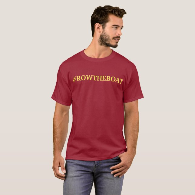 Row The Boat To Minnesota T-Shirt (Front Full)