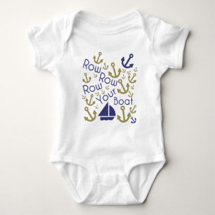 Row Your Boat Baby Bodysuit