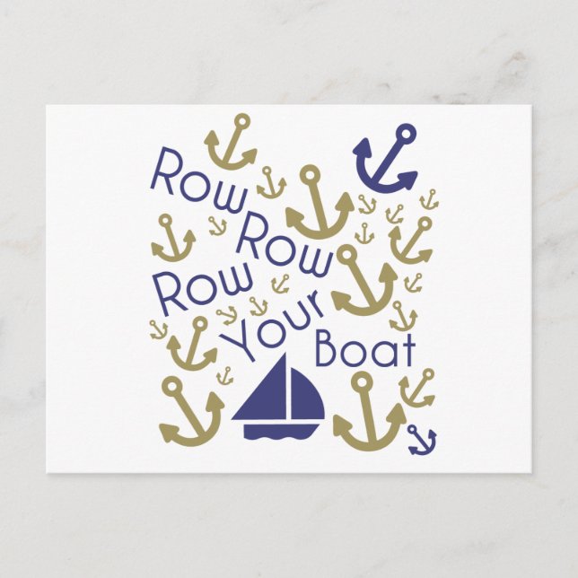 Row Your Postcard (Front)