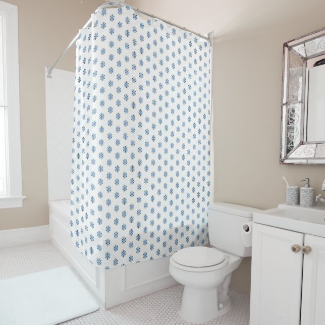 Row Your Stars Shower Curtain (In Situ)
