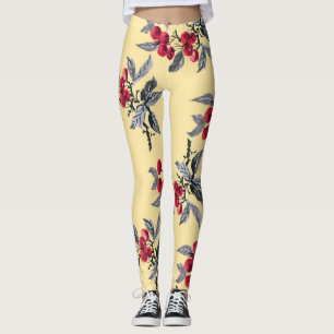 Rowan Plant: Watercolor Yellow Seamless Leggings