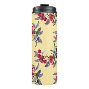 Rowan Plant: Watercolor Yellow Seamless Thermal Tumbler