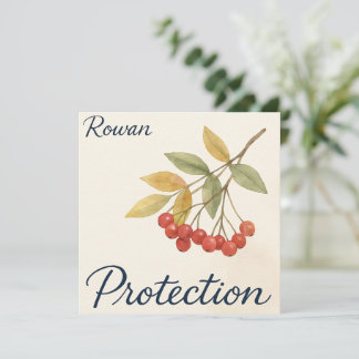 Rowan Protection Card