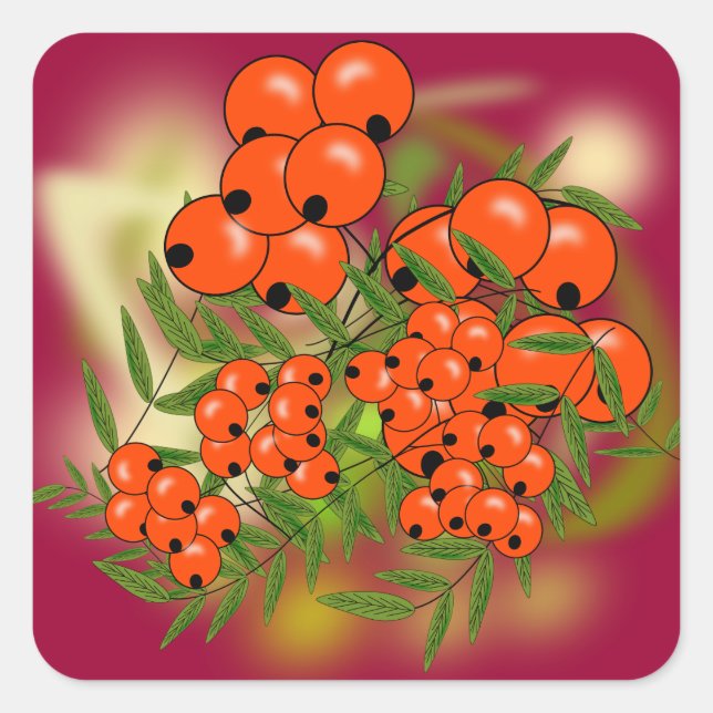 Rowan Square Sticker (Front)