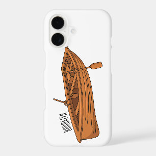 Rowboat cartoon illustration