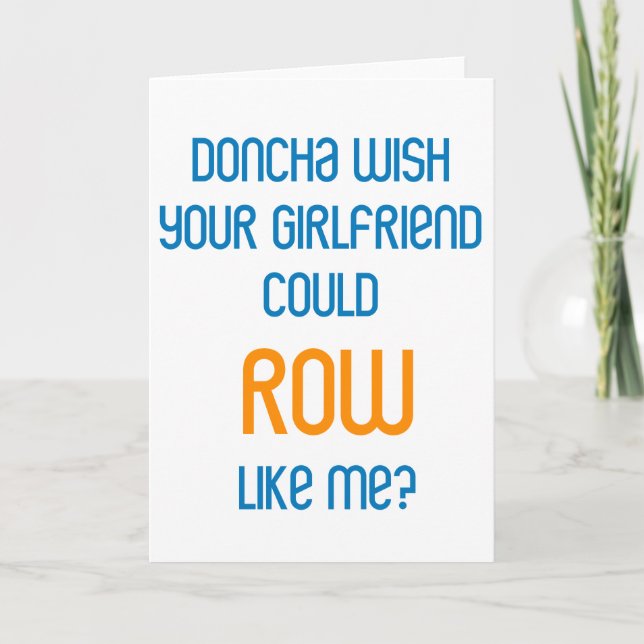 RowChick Doncha Card (Front)