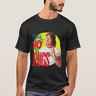 Rowdy Roddy Piper  Say No To Drugs T-Shirt