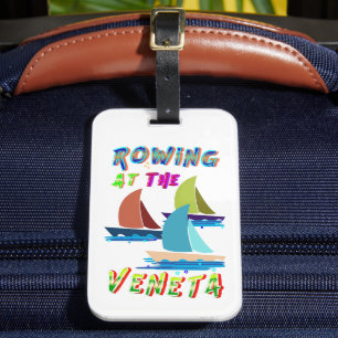 Rowing At The Veneta Luggage Tag
