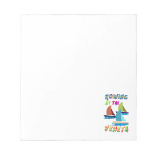 Rowing At The Veneta Notepad