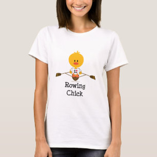 Rowing Chick T shirt