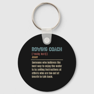Rowing Coach Definition  Key Ring