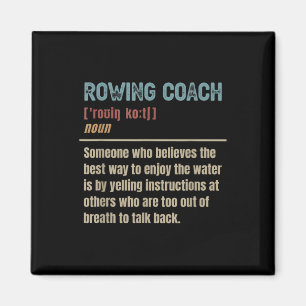 Rowing Coach Definition Magnet