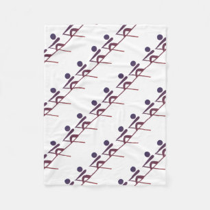 Rowing Fleece Blanket