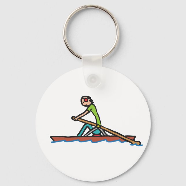 Rowing Key Ring (Front)