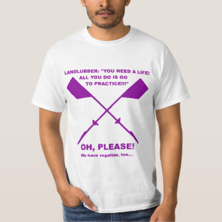 Rowing Meme (Purple) T-Shirt