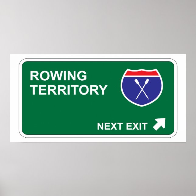 Rowing Next Exit Poster (Front)