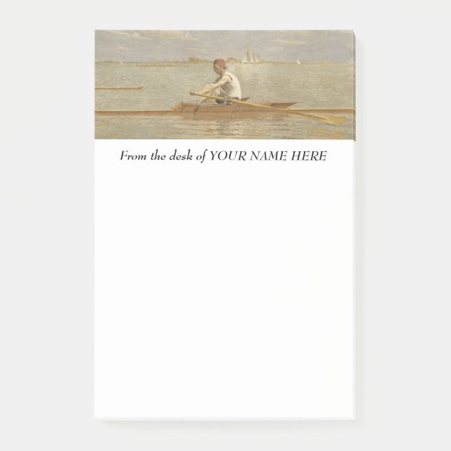 Rowing Post-It Note, great for Rowers / Crew Post-it Notes (Front)