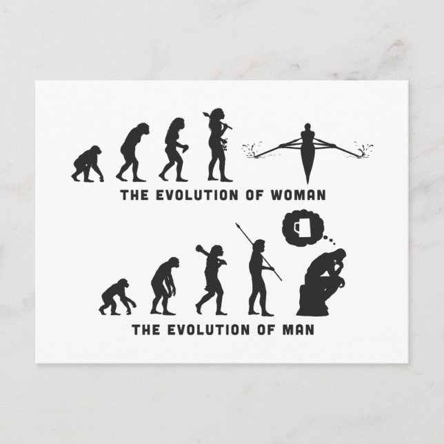 Rowing Postcard (Front)