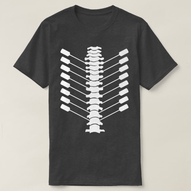 Rowing Spine T-Shirt (Design Front)