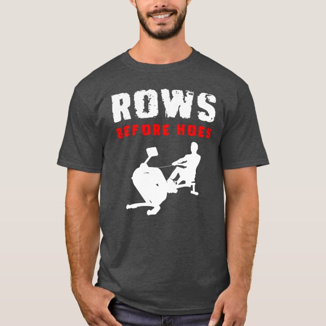 Rowing Sport Sculling Rowingraining girl friend T-Shirt (Front)